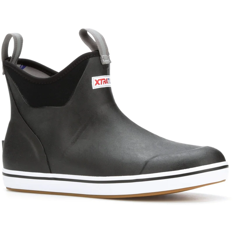 Xtratuf Herren-Ankle-Deckstiefel | Schwarz