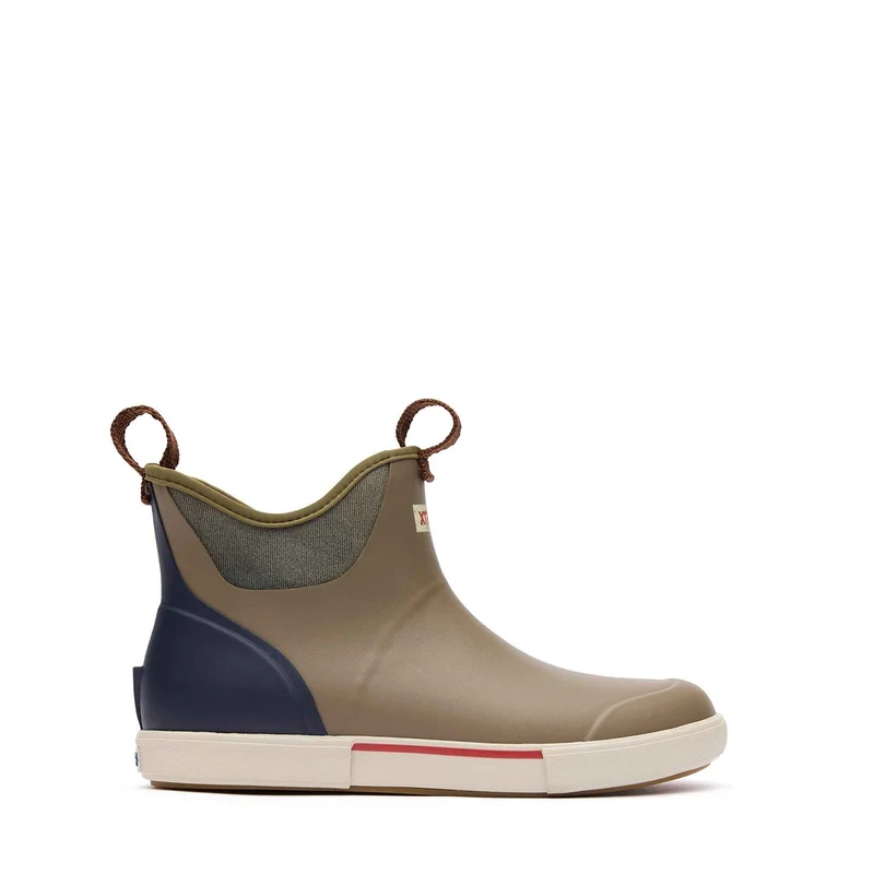 Xtratuf Herren-Ankle-Deckstiefel | Vintage Olivgrün
