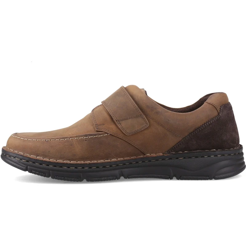 Hush Puppies Herrenschuhe mit Klettverschluss von Forde | Hellbraun