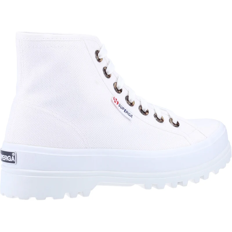 Superga Alpina Damen-Sneaker 2341 Hi Top | Weiß
