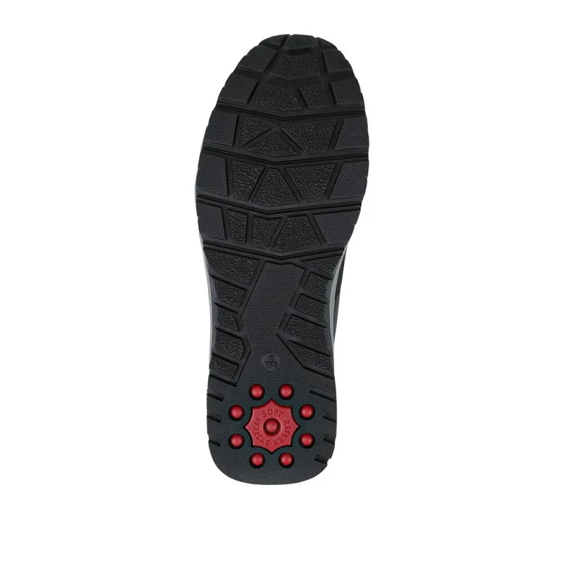 Relife Wide Fit Elasticated Slip-On Shoes - RELIF42001 / 327 807 - Black