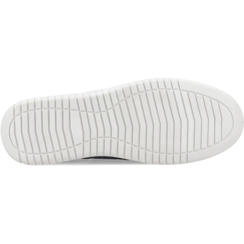 Hush Puppies Herren-Bootsschuh Daniel aus Canvas | Marineblau