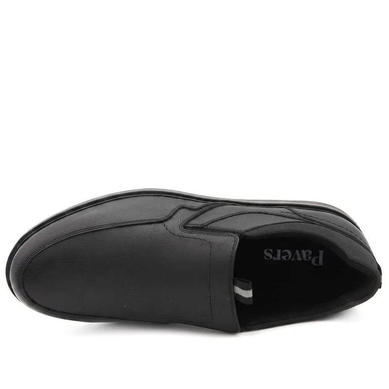 Casual Laceless Slip On Shoes - XINGH44009 / 330 038 - Black