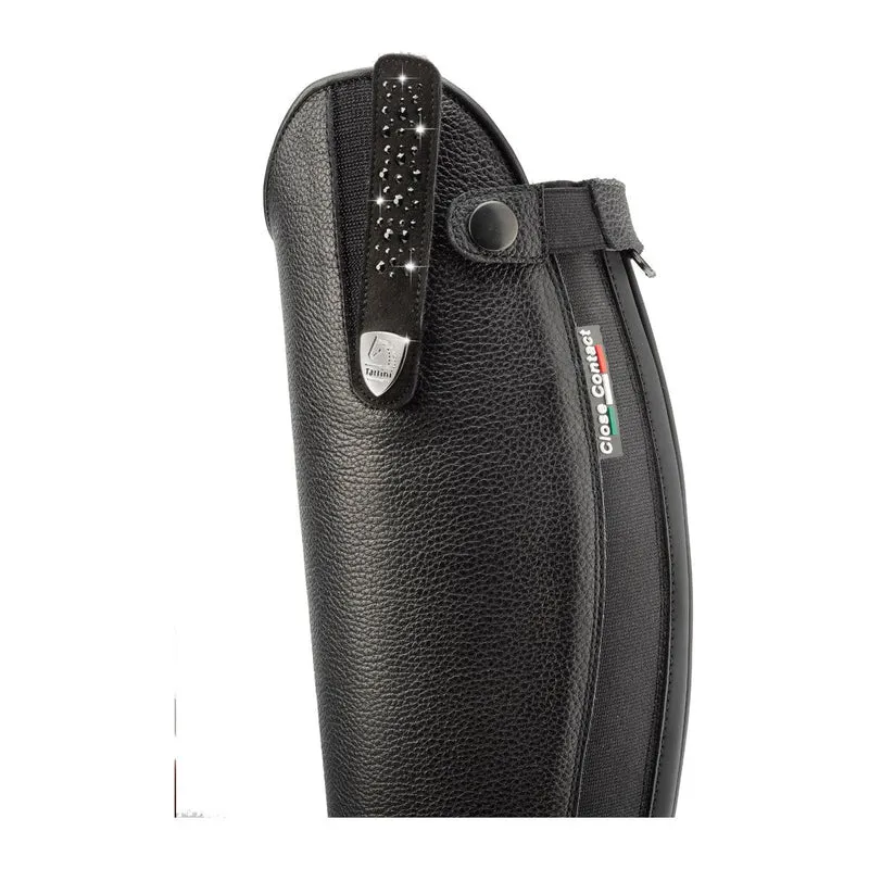 Tattini Breton close contact Springstiefel schwarz