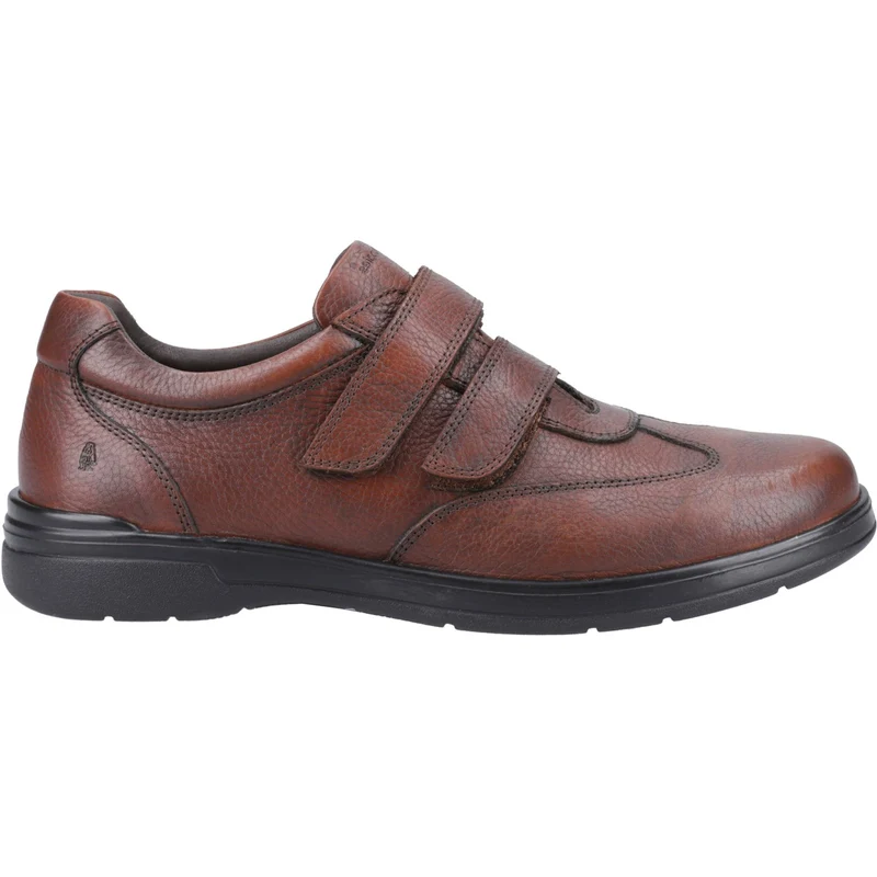 Hush Puppies Magnus Classic Herrenschuh mit Klettverschluss | Braun