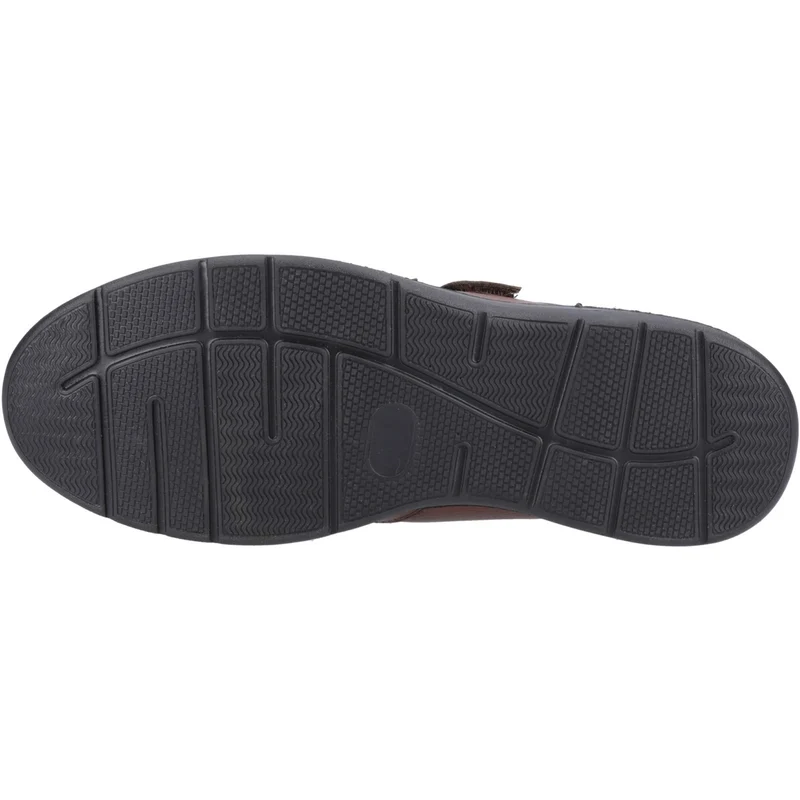 Hush Puppies Magnus Classic Herrenschuh mit Klettverschluss | Braun