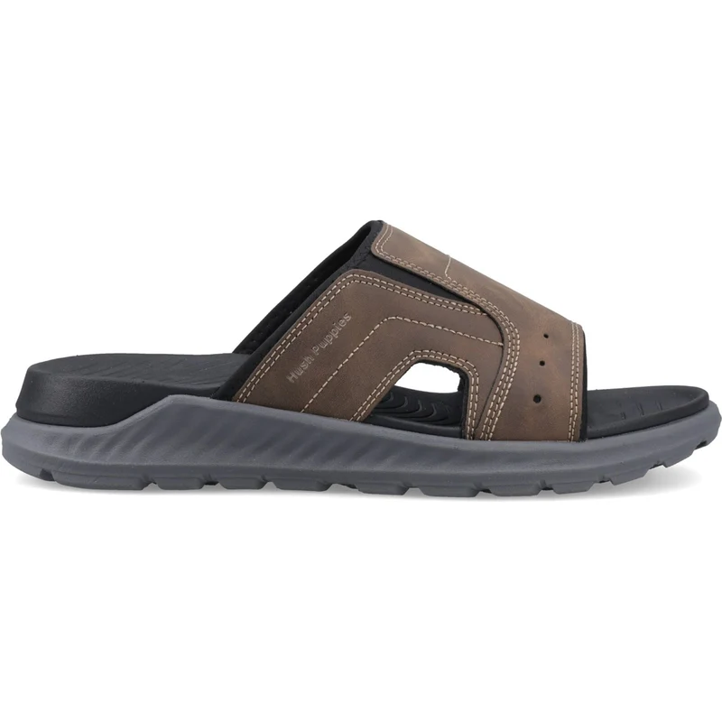 Hush Puppies Lewis Herrensandale | Braun