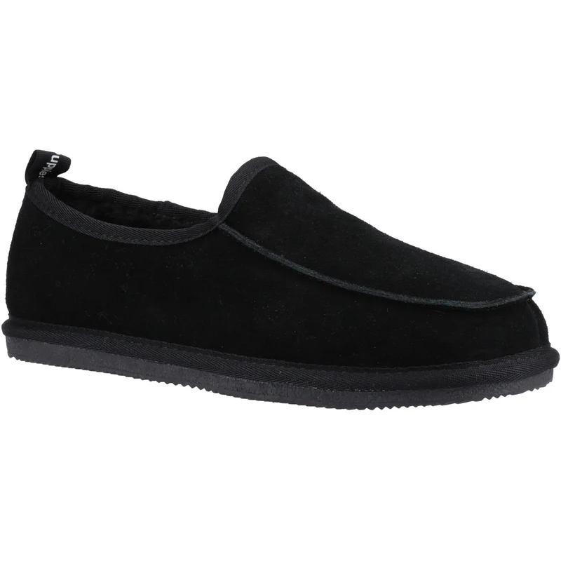 Hush Puppies Charles Classic Herren-Hausschuhe | Schwarz