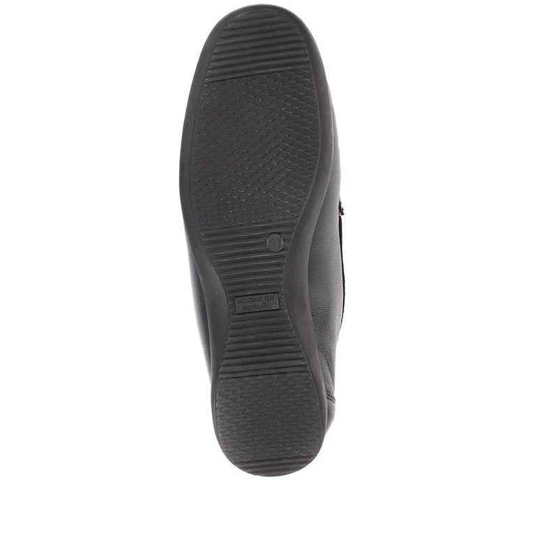 Smart Leather Loafers - CONT2400 / 309 091 - Black