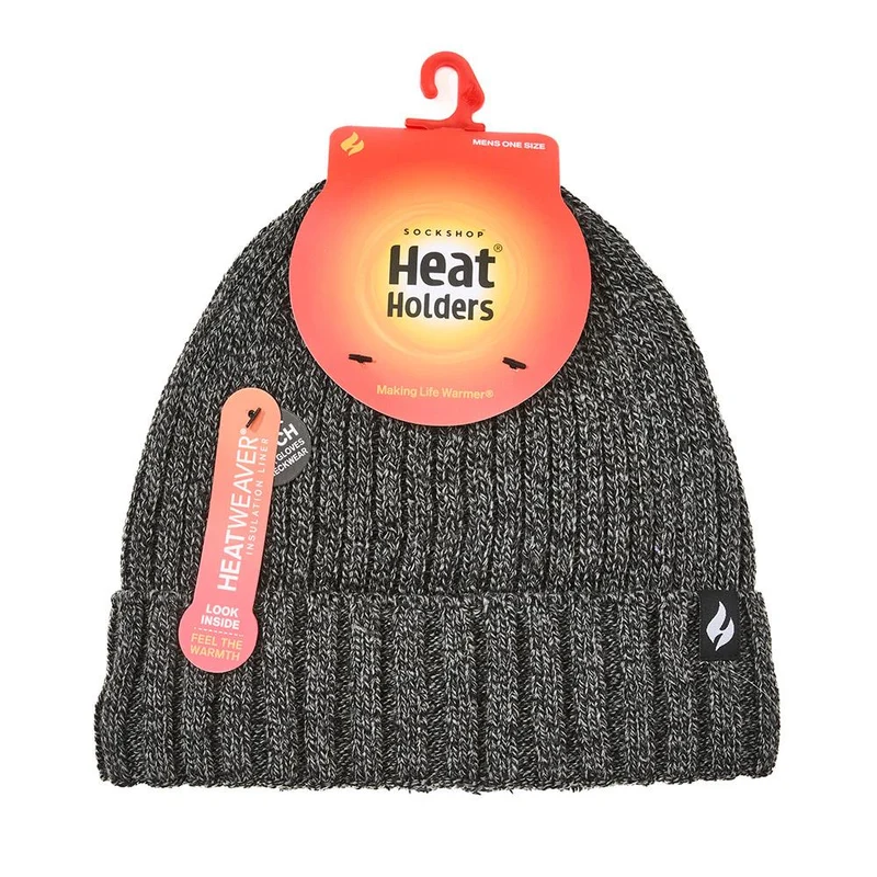 Warm Knitted Hat - DAVJA40001 / 326 288 - Charcoal