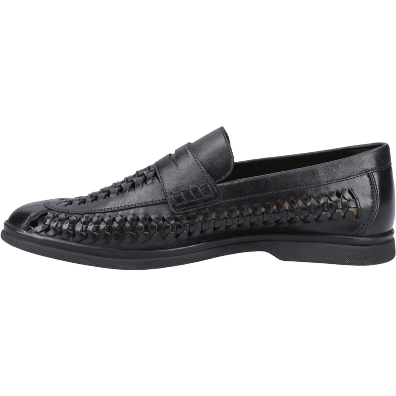 Hush Puppies Herren-Schuhe mit Bowie-Stil zum Hineinschlüpfen | Schwarz