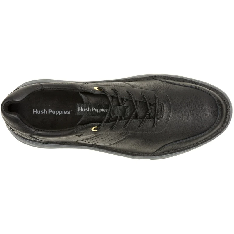 Hush Puppies Baylor Herren-Schnürsneaker | Schwarz