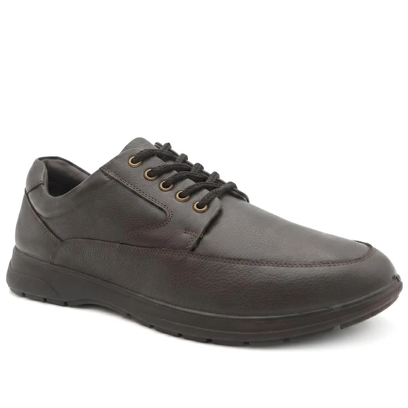 Padders Extra Wide Leather Lace Up Shoes - PADDDIN44005 / 330 057