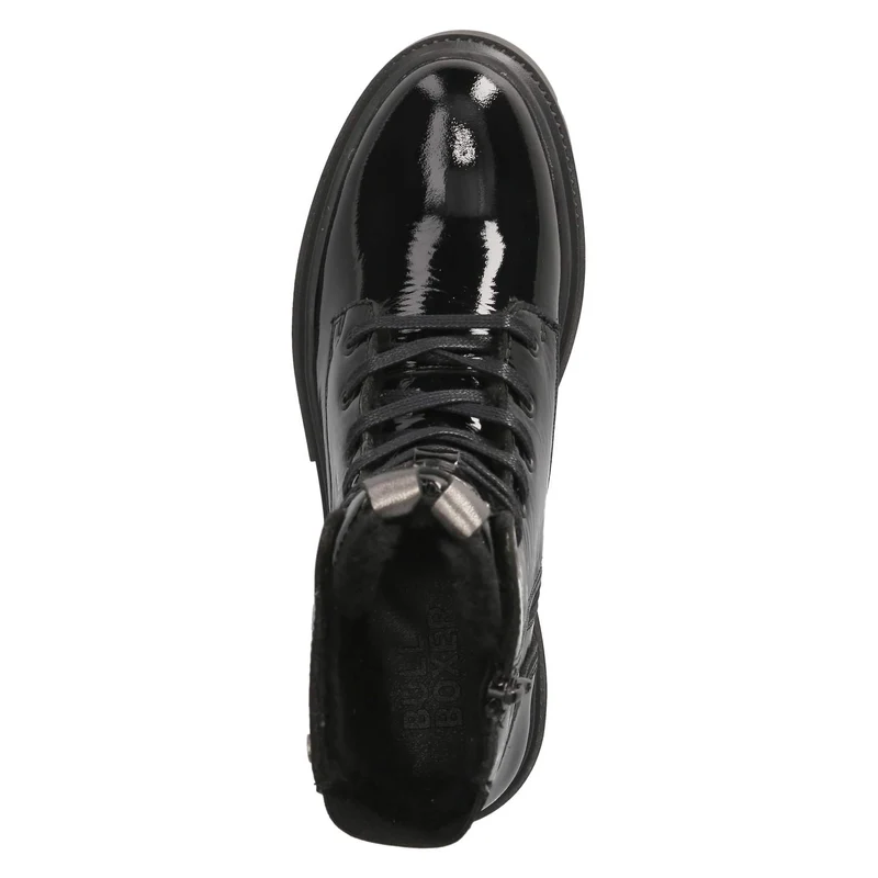 Schnürboots Schwarz