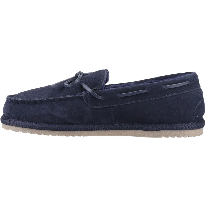 Hush Puppies Abraham Classic Herren-Hausschuhe | Marineblau