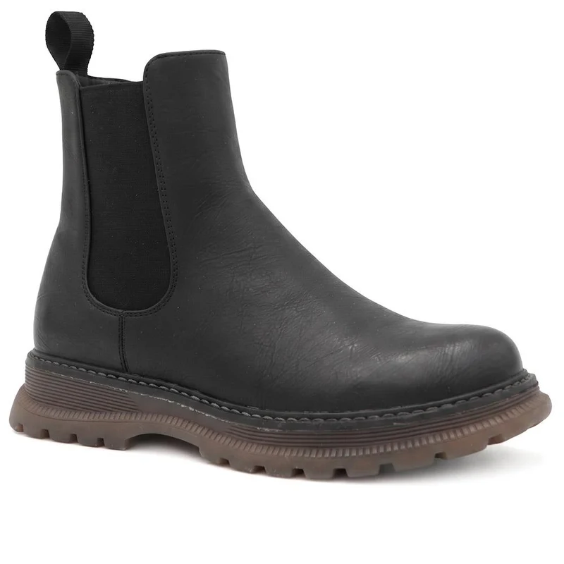 Slip On Chelsea Boots W/ Side Zip - LECHE44011 / 329 750
