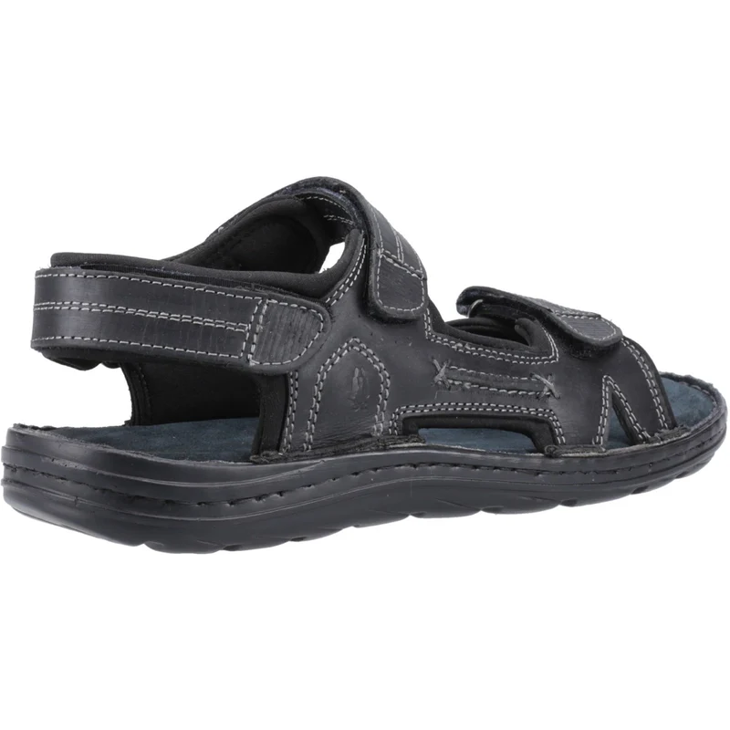 Hush Puppies Alistair Herrensandale | Schwarz
