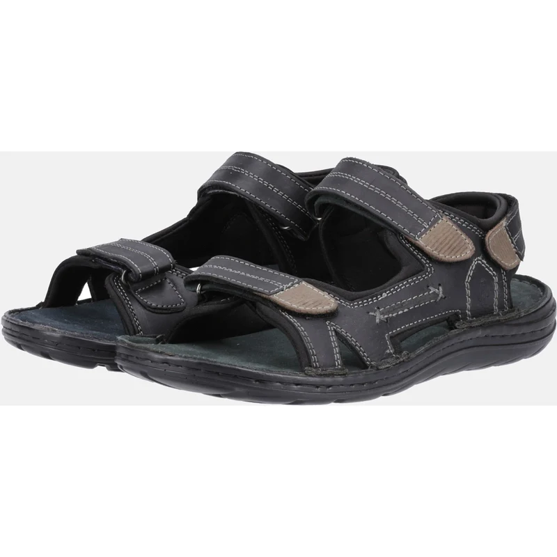Hush Puppies Alistair Herrensandale | Schwarz