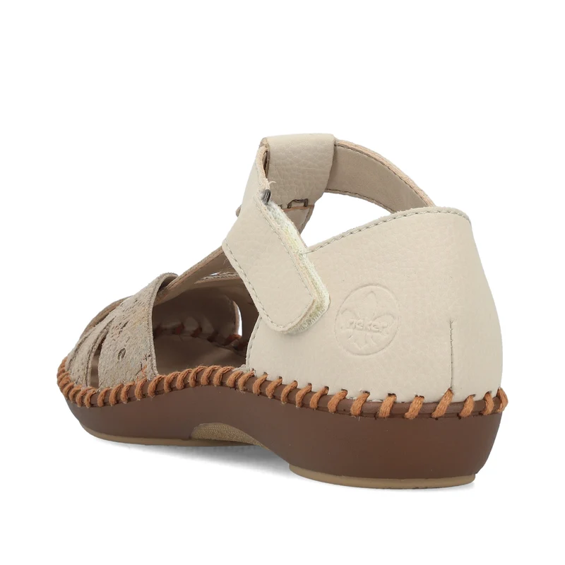 Rieker Damen-Mary-Jane-Schuh | Beige