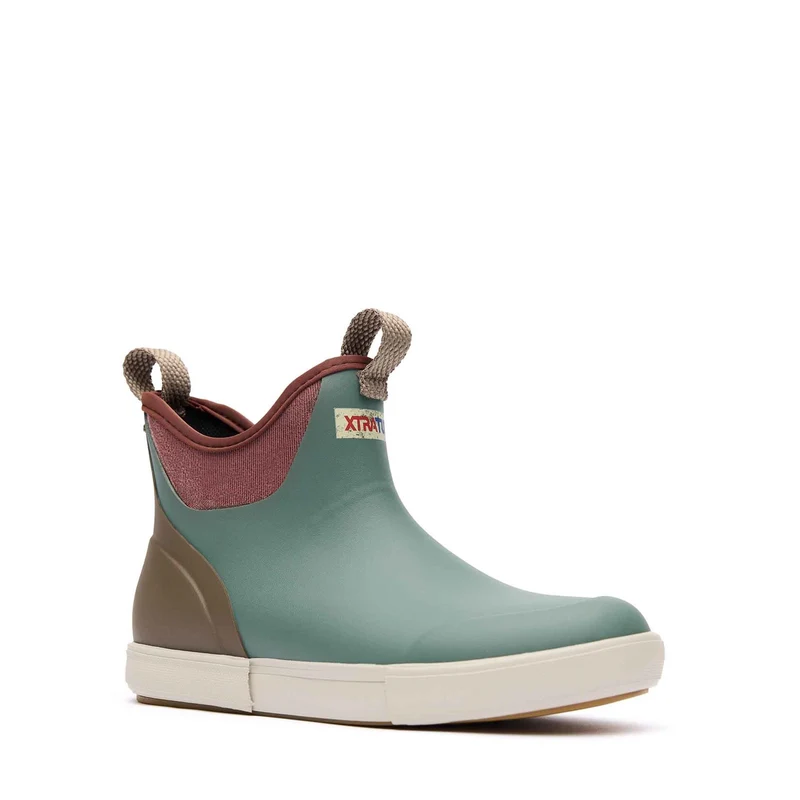 Xtratuf Damen-Ankle-Deckstiefel | Vintage-Salbei