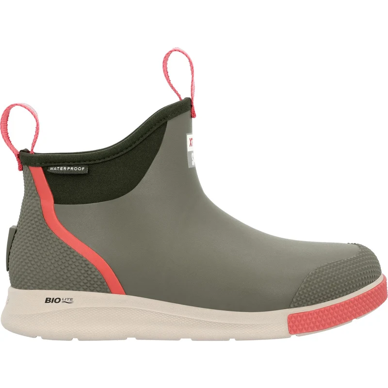 Xtratuf Damen-Ankle-Deckstiefel Sport | Oliv