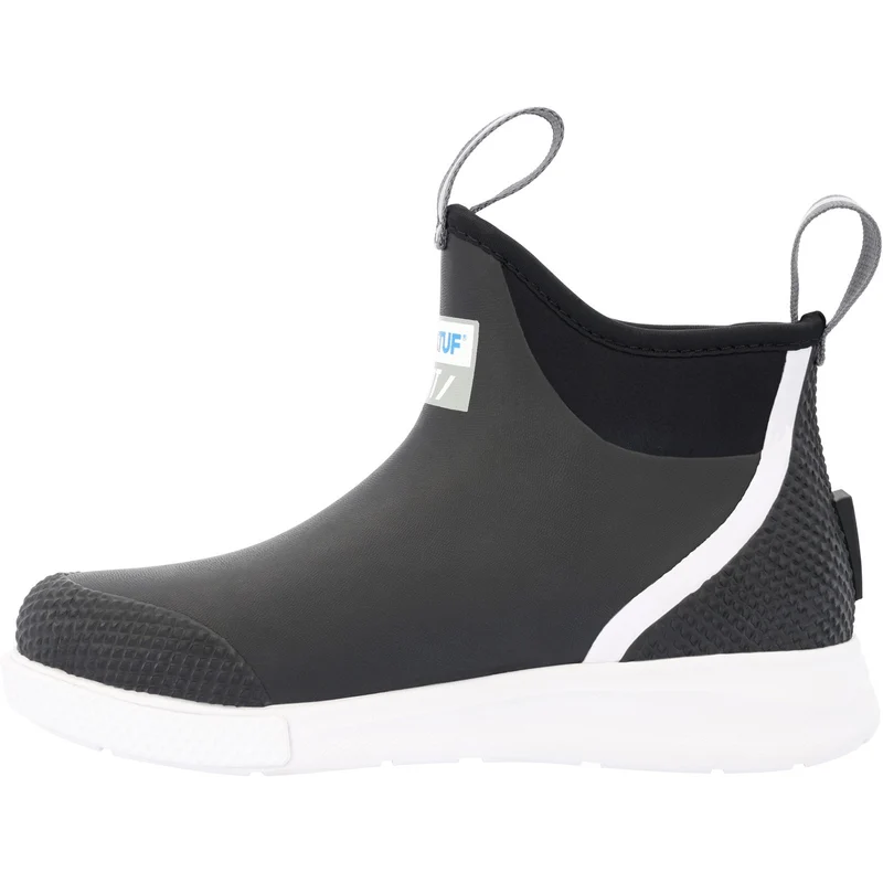 Xtratuf Damen-Ankle-Deckstiefel Sport | Schwarz