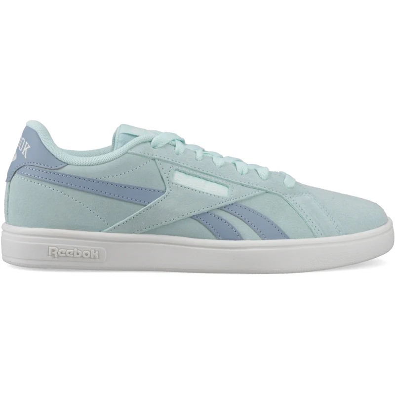 Reebok Damen-Retro-Sneaker Court | Glitch Aqua Leisure Blue Chalk