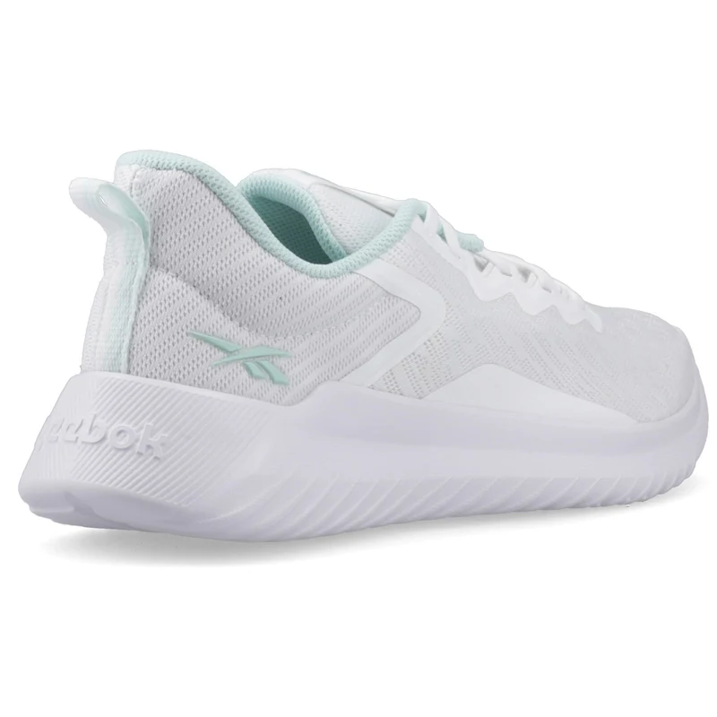 Reebok Fluxlite II Damen-Sneaker | Weiß mit Glitzer-Aqua
