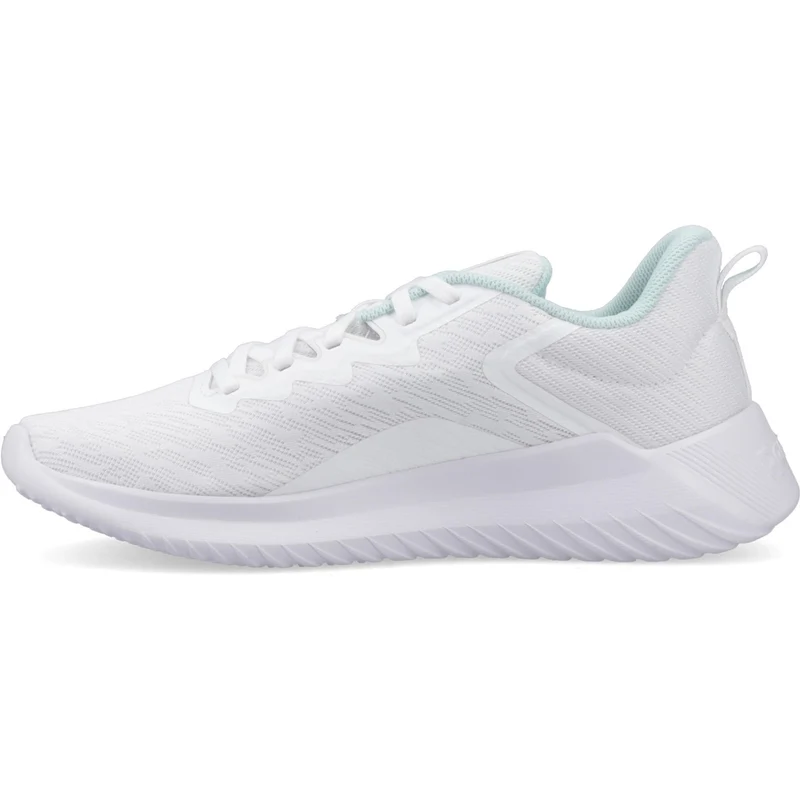 Reebok Fluxlite II Damen-Sneaker | Weiß mit Glitzer-Aqua