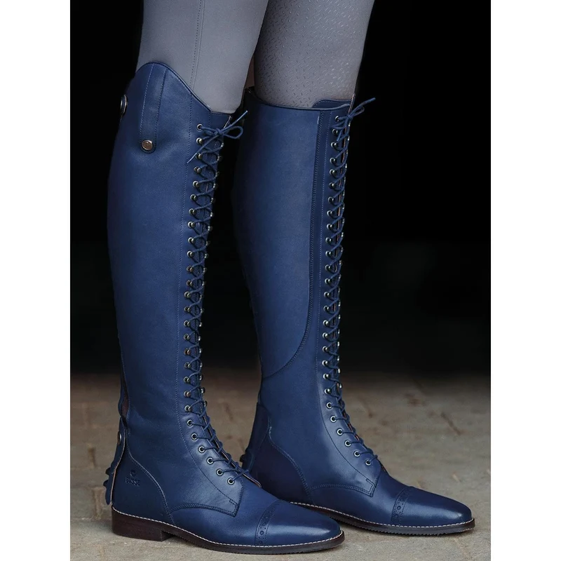 Busse Reitstiefel Laval blau