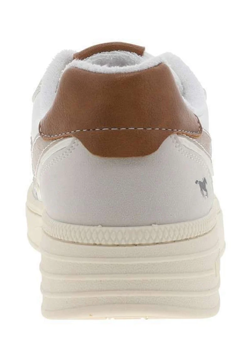 Mustang Damen-Sneaker | Weißer Marmor