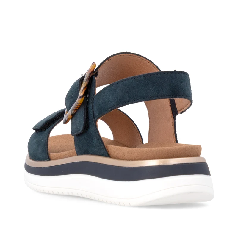Remonte Damen-Keilsandalen | Blau