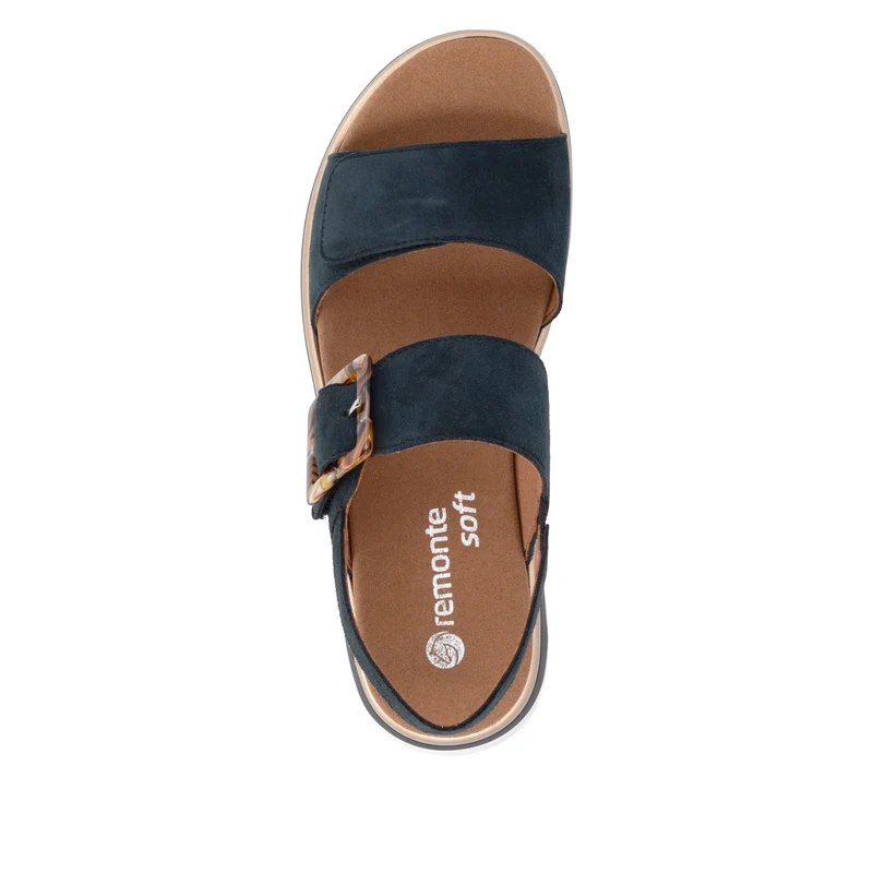 Remonte Damen-Keilsandalen | Blau