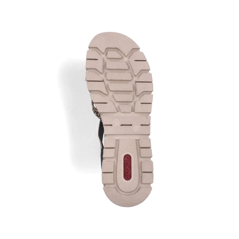 Rieker Damen-Keilsandalen | Schwarz