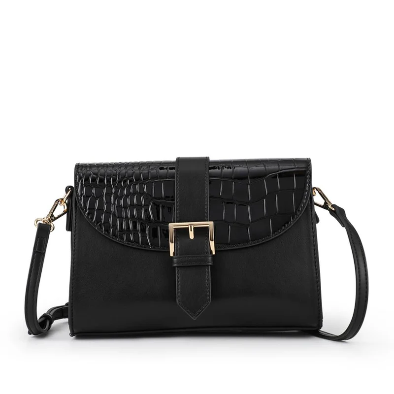 Bellissimo Buckle Crossbody Bag - BELHETIA42003 / 328 385
