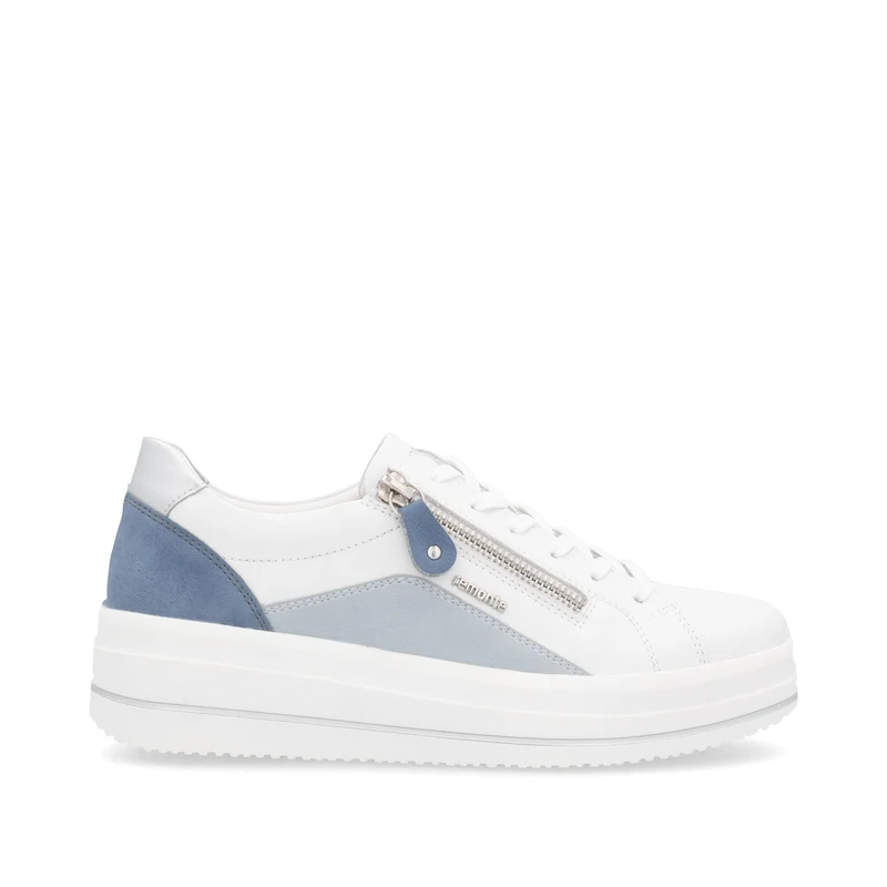Remonte Damen-Sneaker | Weiß Blau