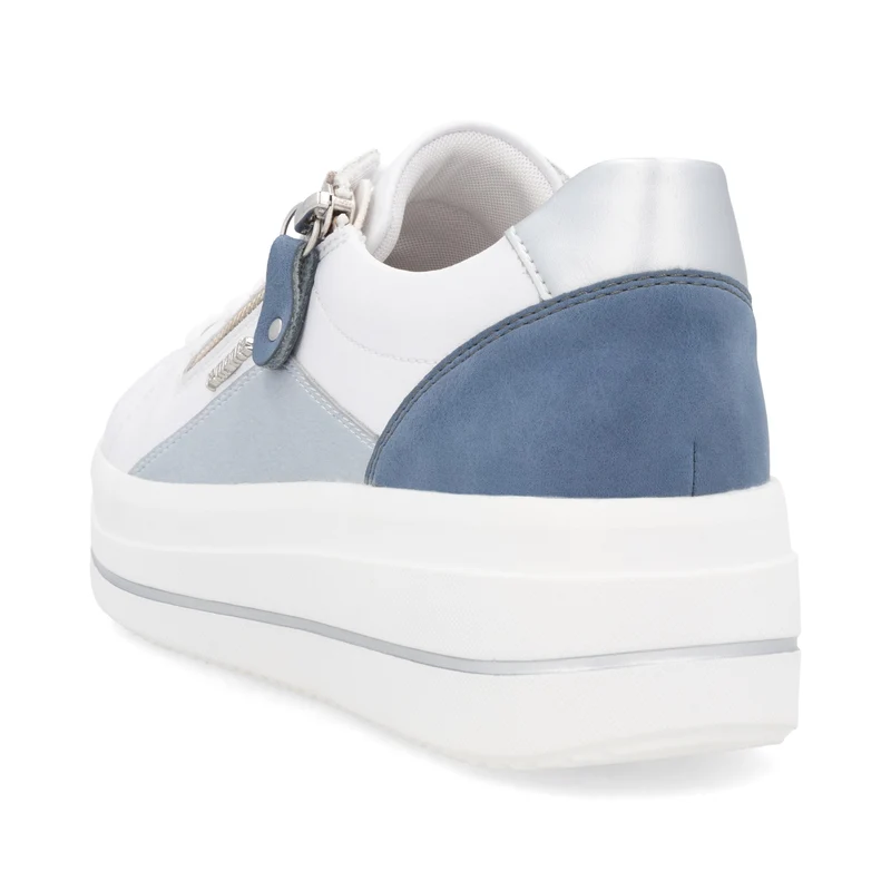 Remonte Damen-Sneaker | Weiß Blau