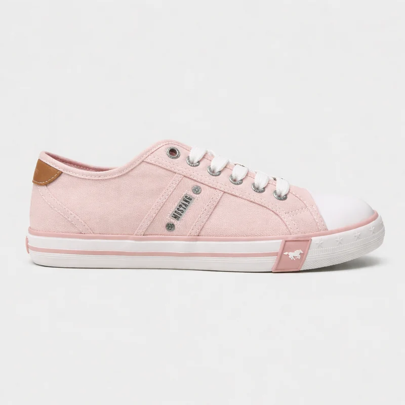Mustang Damen-Schnürsneaker | Rosa