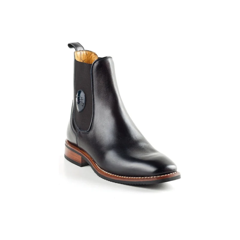 DeNiro T111 Stiefelette mit Lackdetails