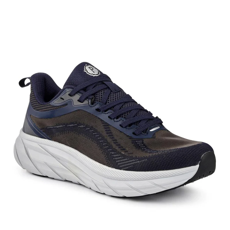 Easy Step In Memory Foam Lace Up Trainers - SUNCH41001 / 327 561 - Blue