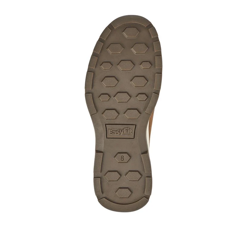 Extra-Wide Lightweight Lace-Up Shoes - GINO / 327 072 - Mocha