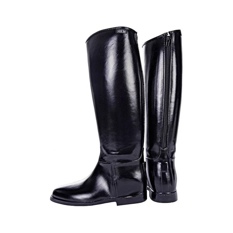 HKM Gummi-Reitstiefel für Kinder mit RV