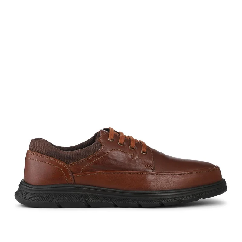 Casual Lightweight Lace Up Shoes - TEJ42001 / 328 342 - Tan