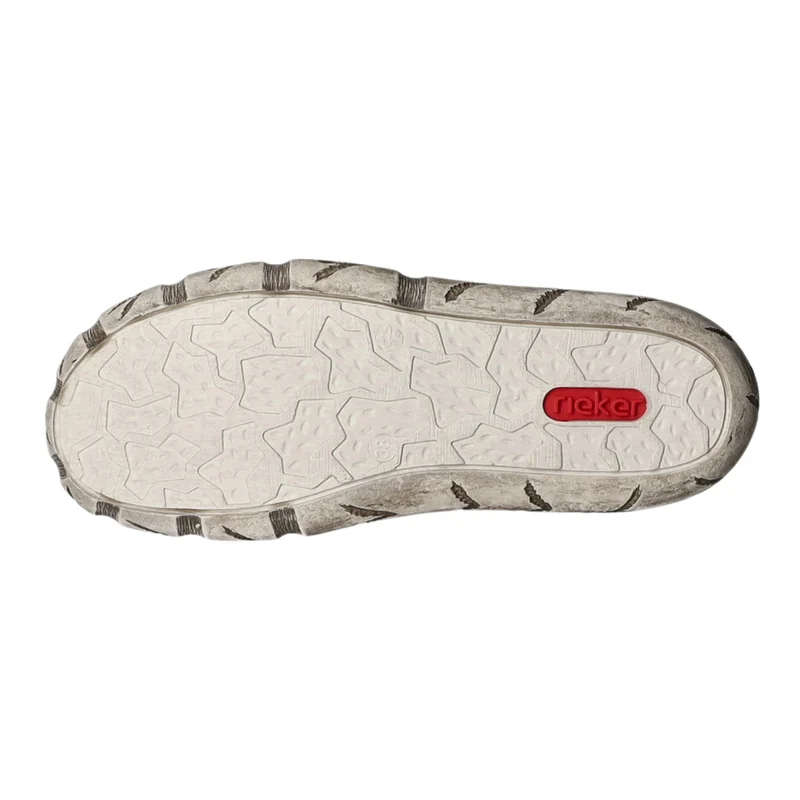 Rieker Slipper/Kletthalbschuh luftdurchlässig (durchbrochenes/geflochtenes Obermaterial)