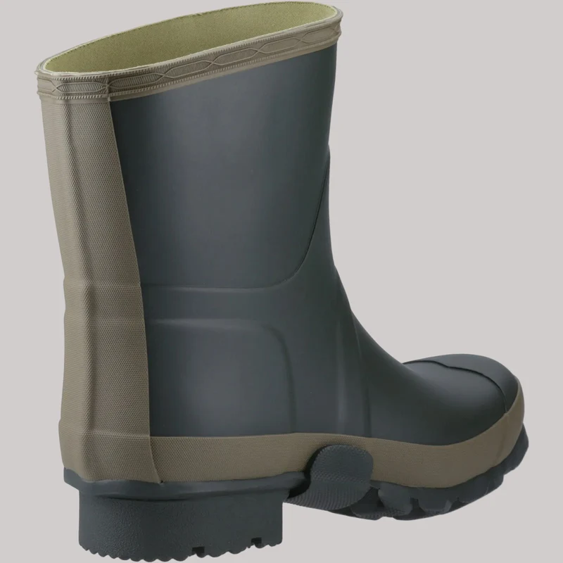 Hunter Herren-Gardener-Kurzgummistiefel | Dunkelolivgrün