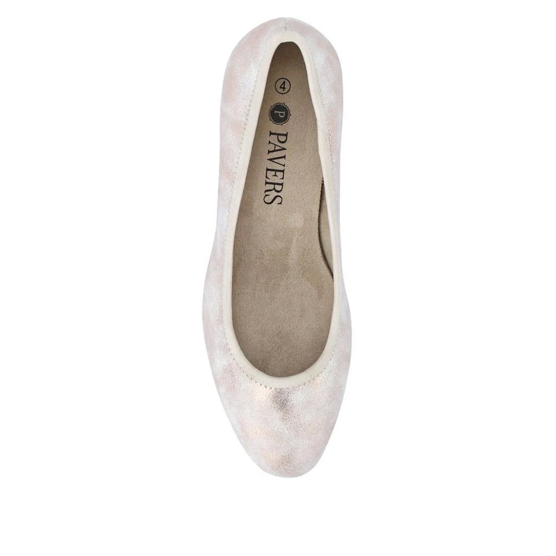 Lightweight Vegan Court Shoes - JANSP41003 / 326 784 - Rose Gold