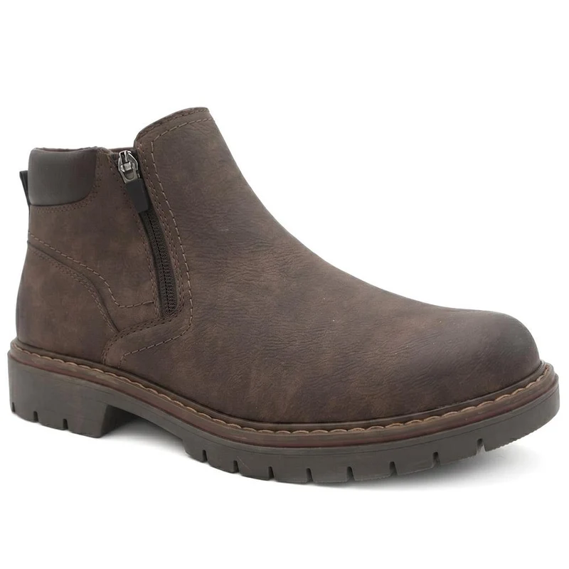 Chunky Sole Zip Fasten Boots - GANG44009 / 329 931