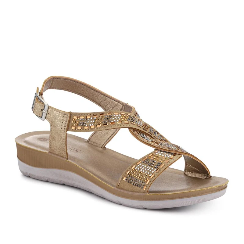 Embellished Slingback Sandals - INB41024 / 327 318