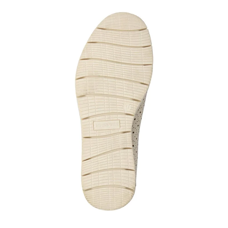 Wide Fit Cushioned Pumps - WBINS41095 / 327 321 - Beige