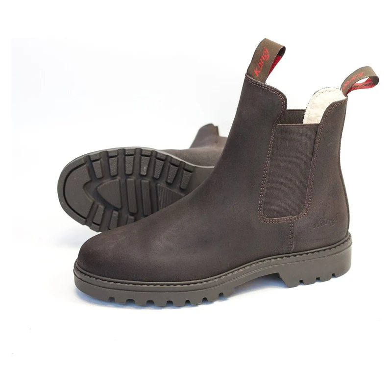 Hobo Winter Reitstiefelette Kängi on ice